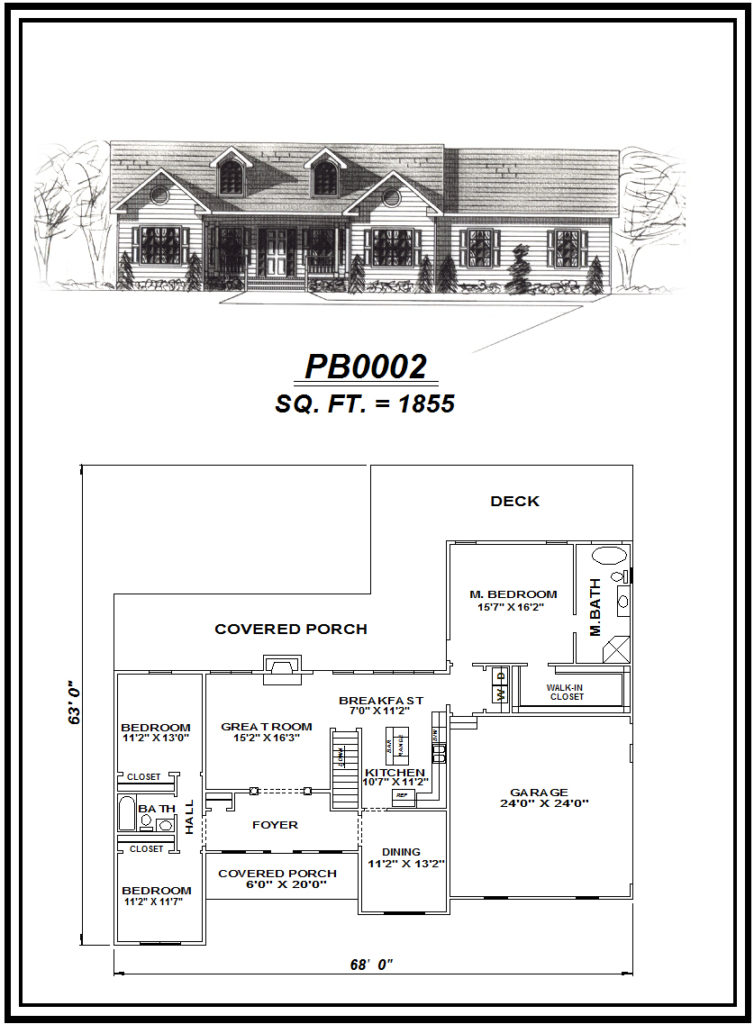 picture of house plan #PB0002