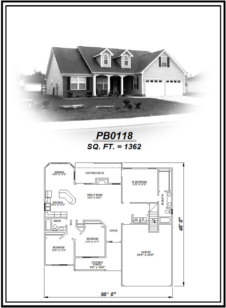 picture of house plan #PB0118