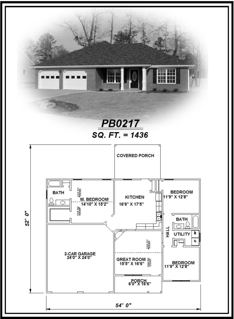 picture of house plan #PB0217