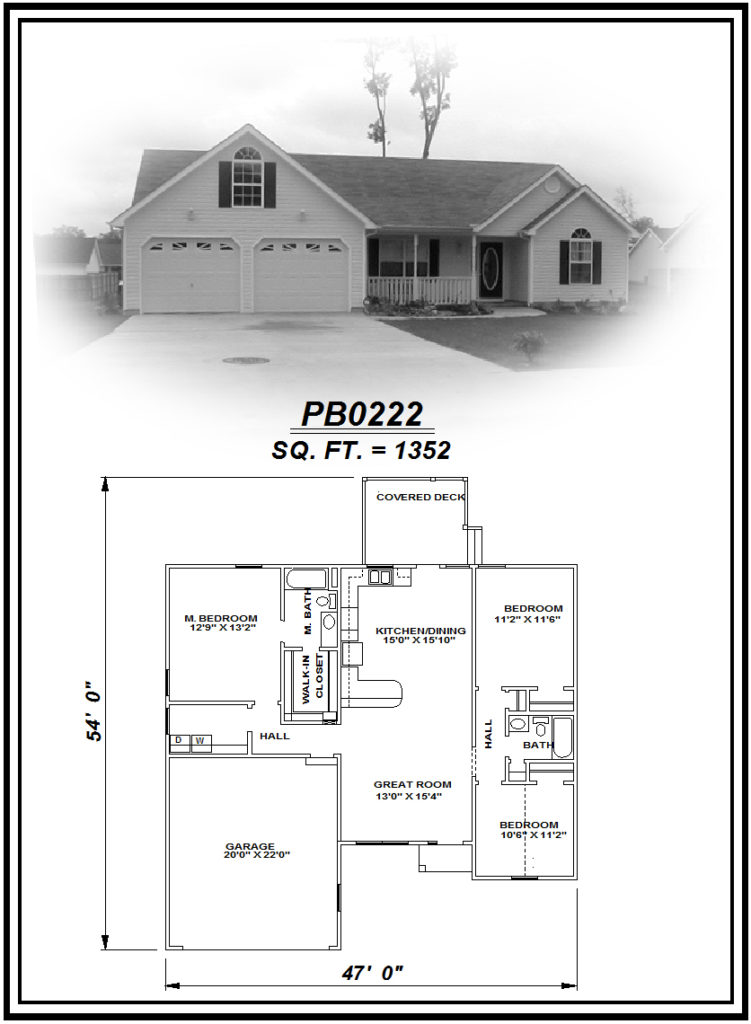 picture of house plan #PB0222