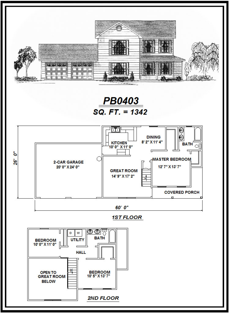 picture of house plan #PB0403