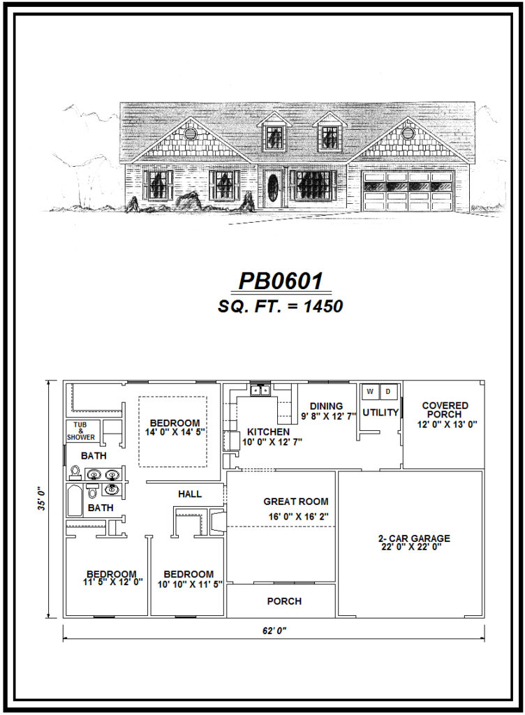 picture of house plan #PB0601