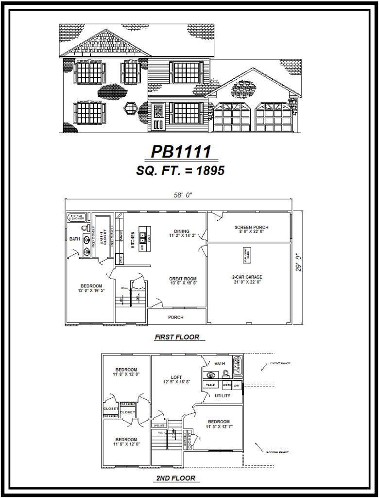picture of house plan #PB1111