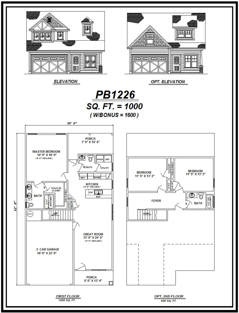 picture of house plan #PB1226