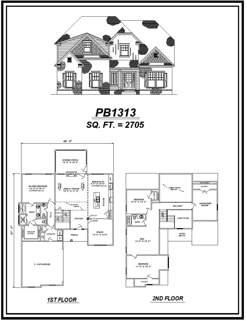 picture of house plan #PB1313