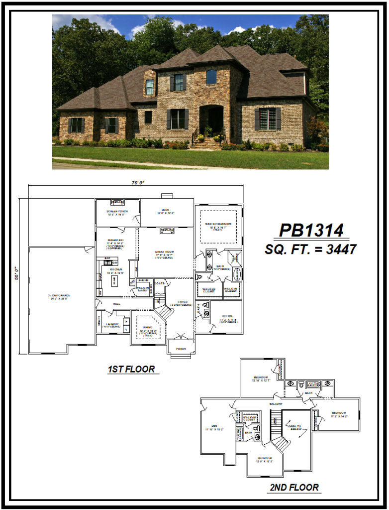 picture of house plan #PB1314