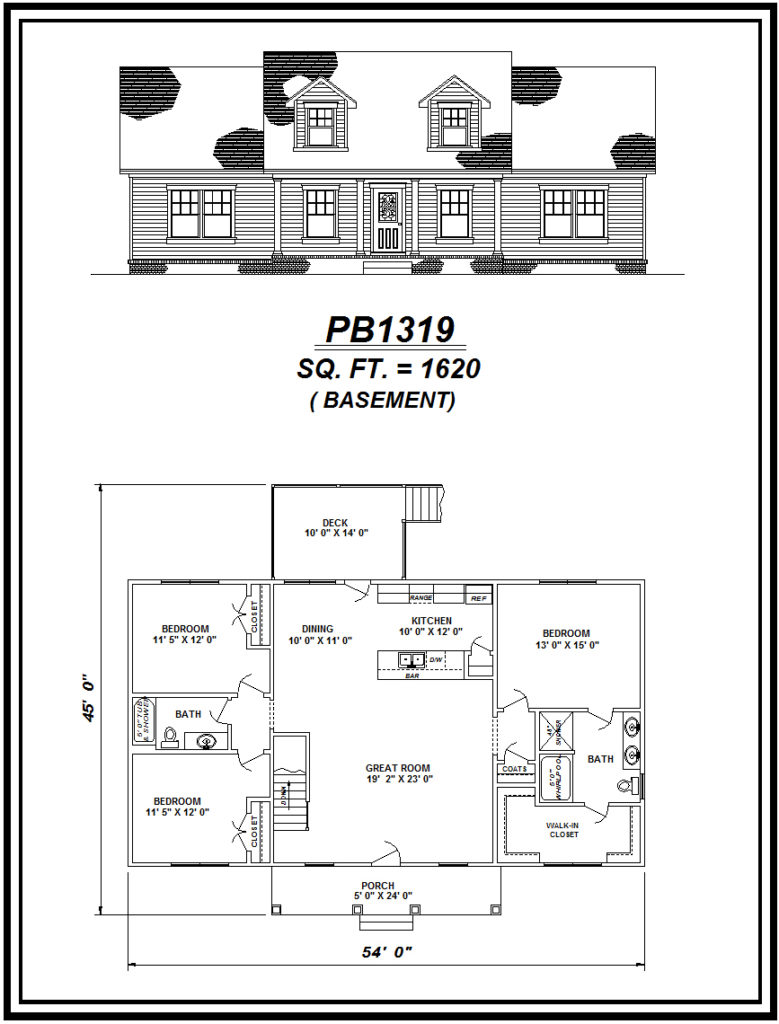 picture of house plan #PB1319
