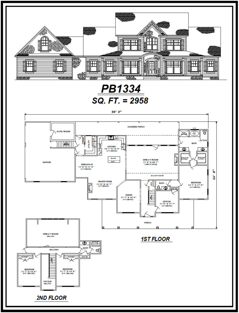 picture of house plan #PB1334