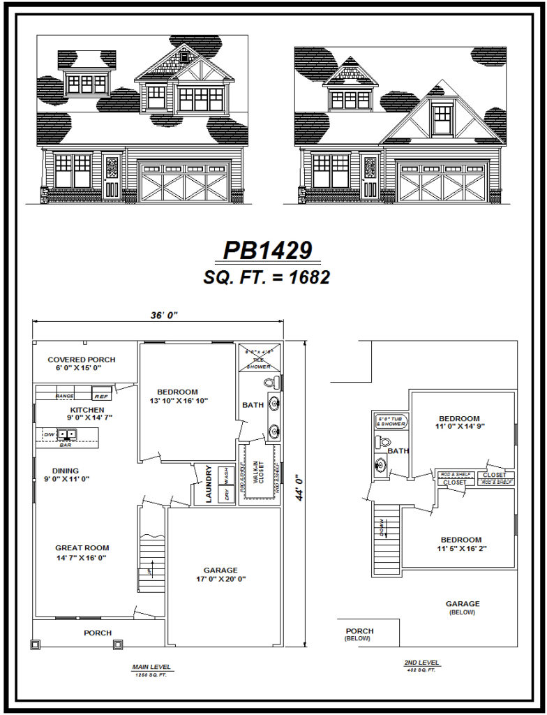 picture of house plan #PB1429
