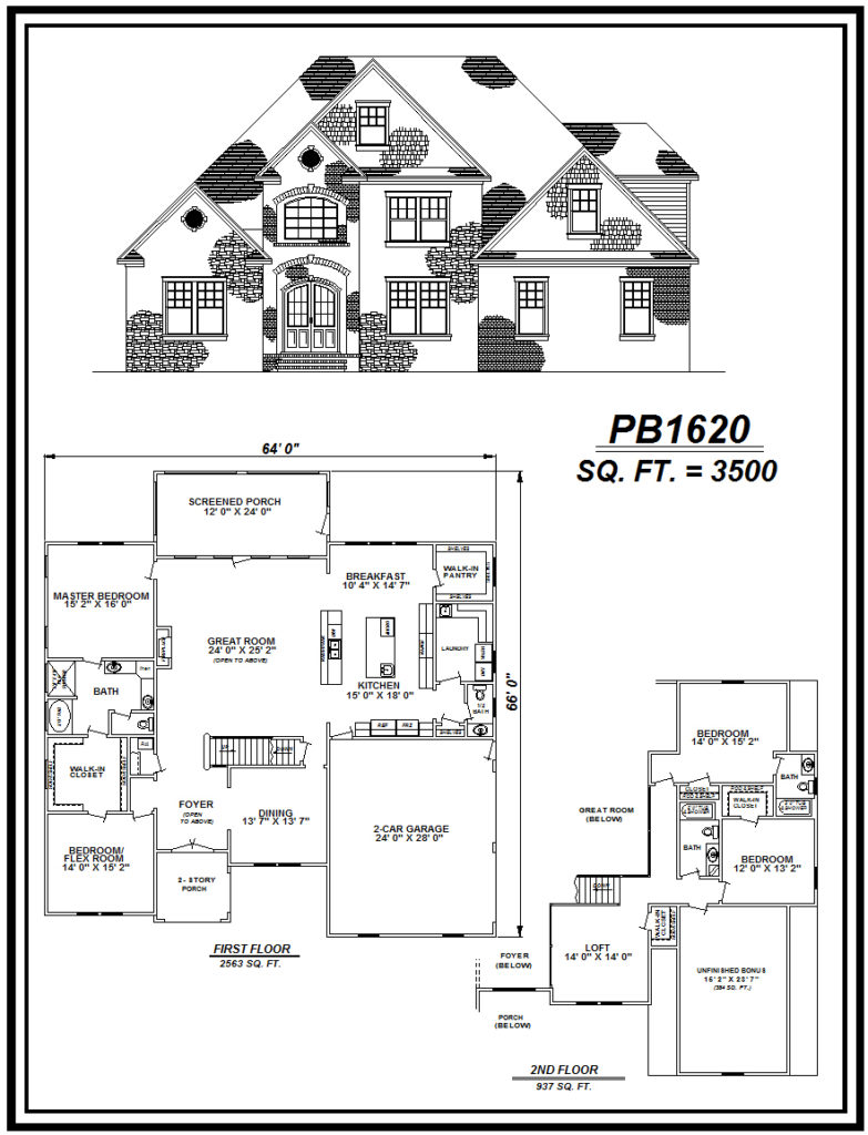 picture of house plan #PB1620