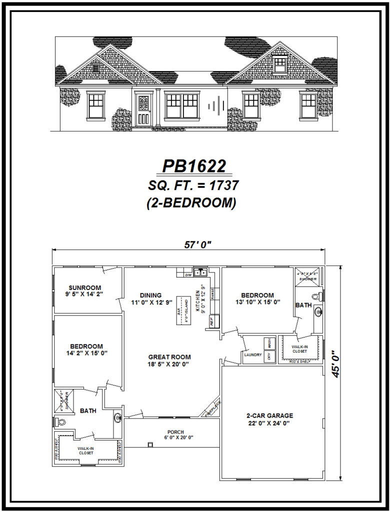picture of house plan #PB1622