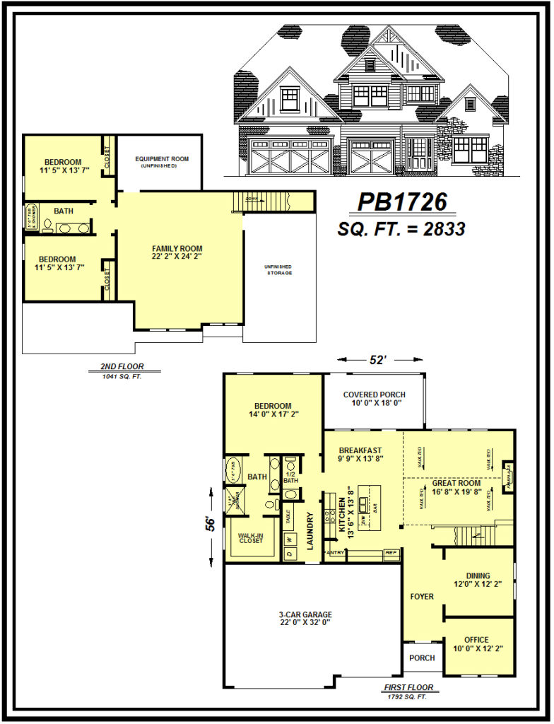 picture of house plan #PB1726