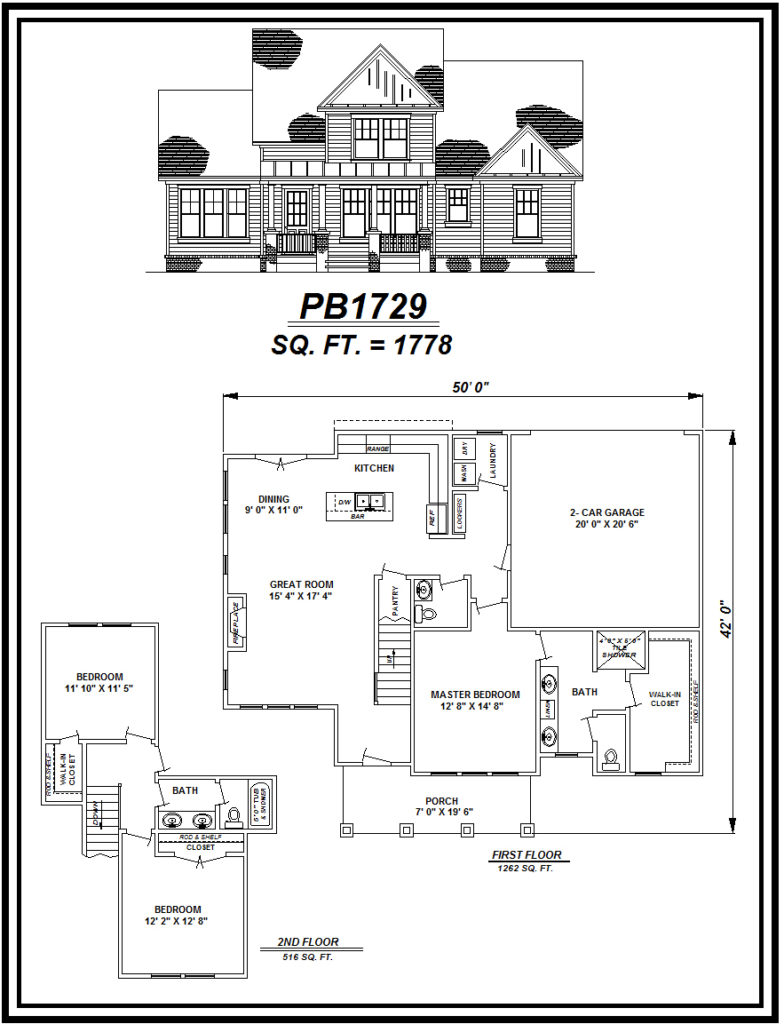 picture of house plan #PB1729