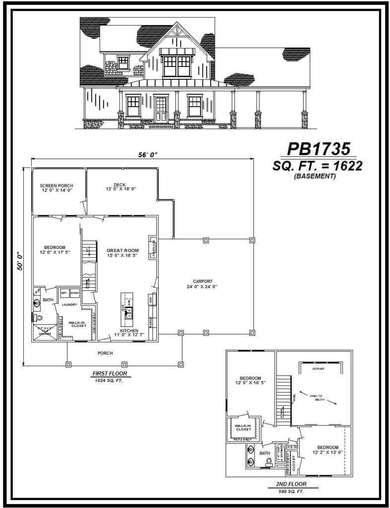 picture of house plan #PB1735