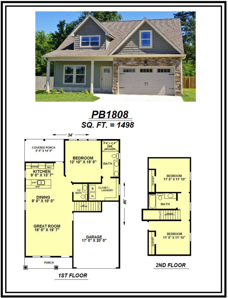 picture of house plan #PB1808