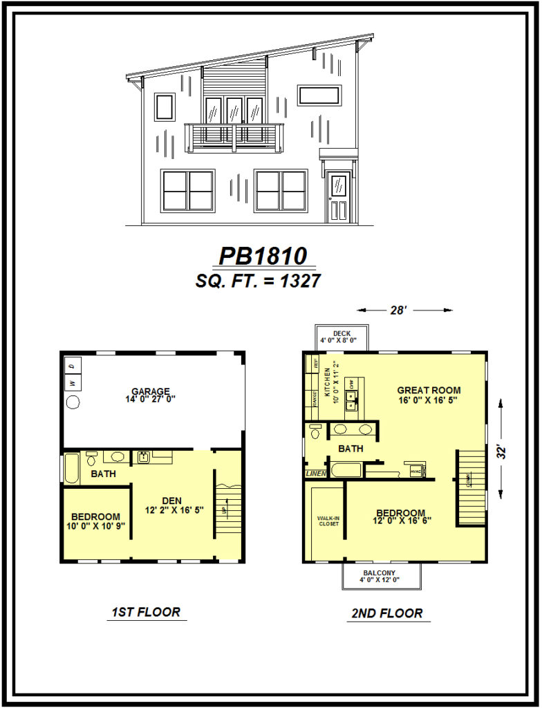 picture of house plan #PB1810