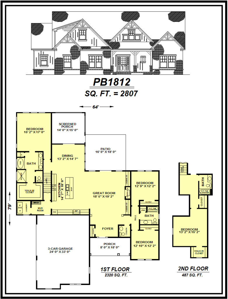picture of house plan #PB1812