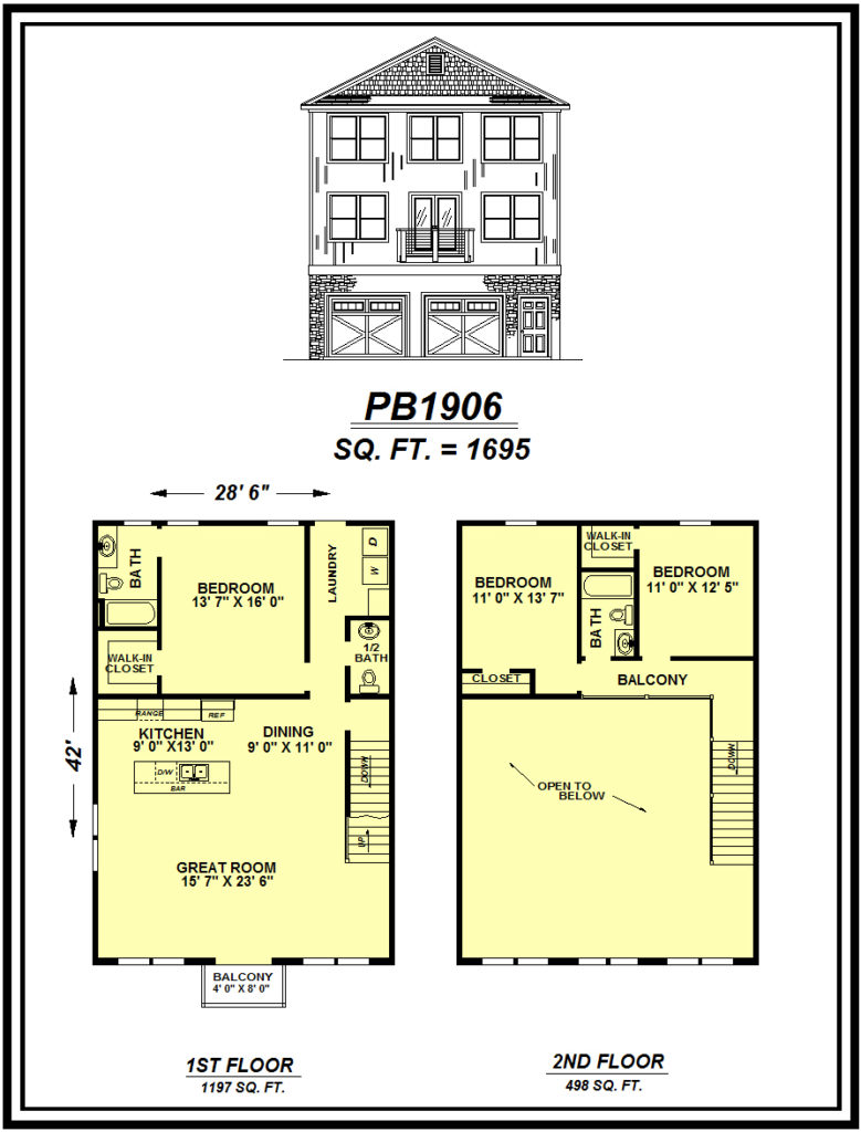 picture of house plan #PB1906