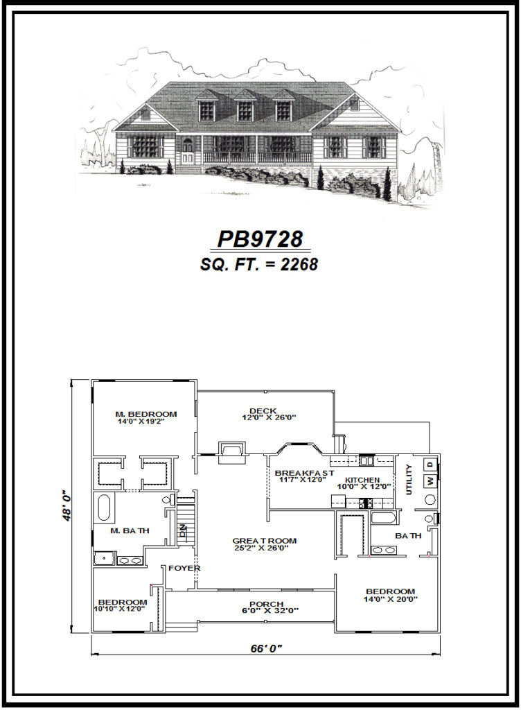 picture of house plan #PB9728