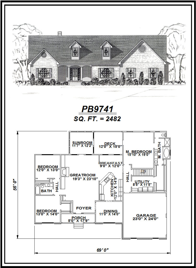 picture of house plan #PB9741