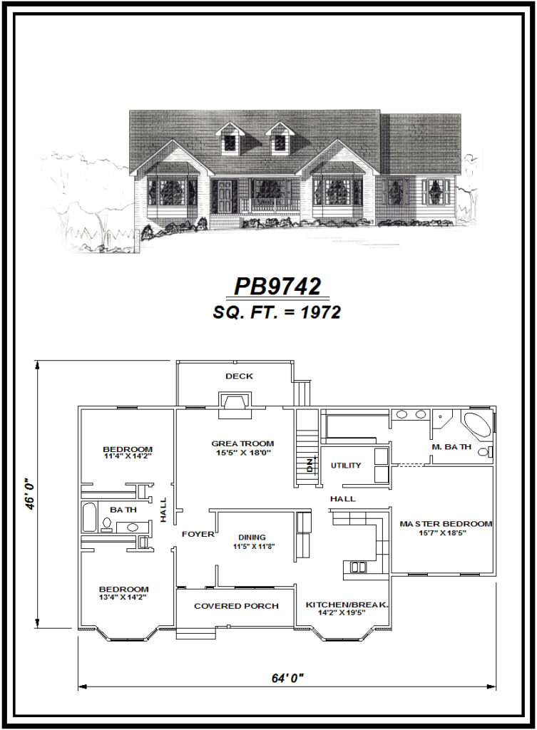 picture of house plan #PB9742
