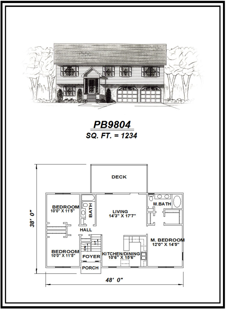 picture of house plan #PB9804