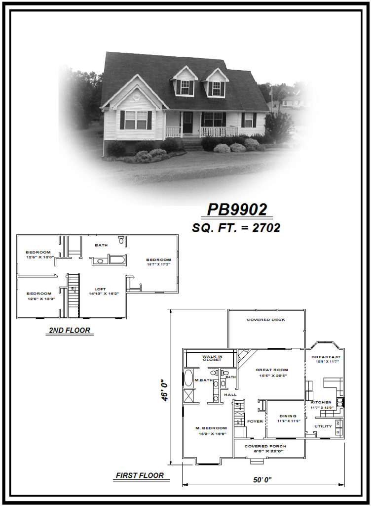 picture of house plan #PB9902
