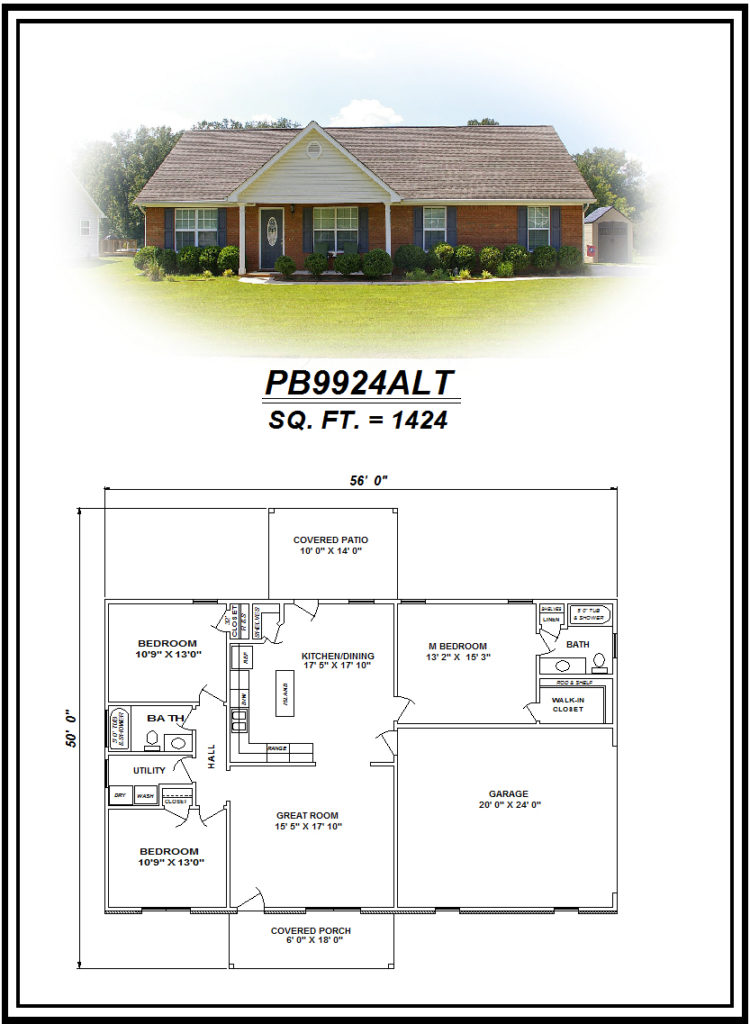 picture of house plan #PB9924ALT