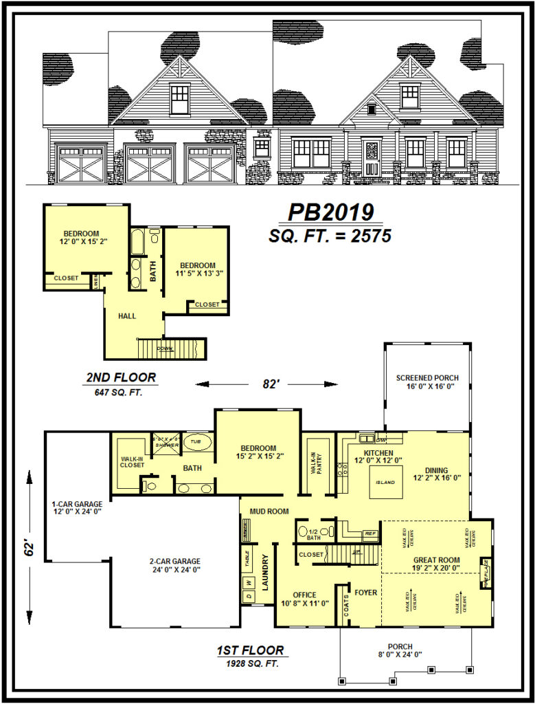 picture of house plan #PB2019