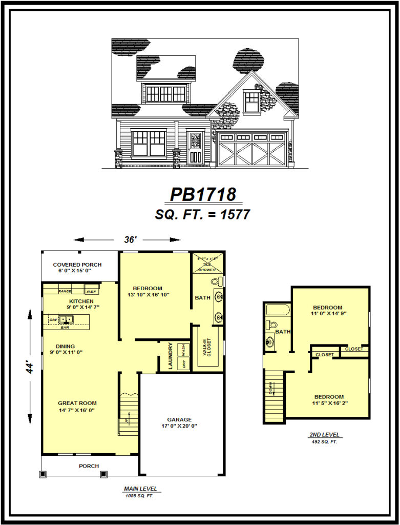 picture of house plan #PB1718
