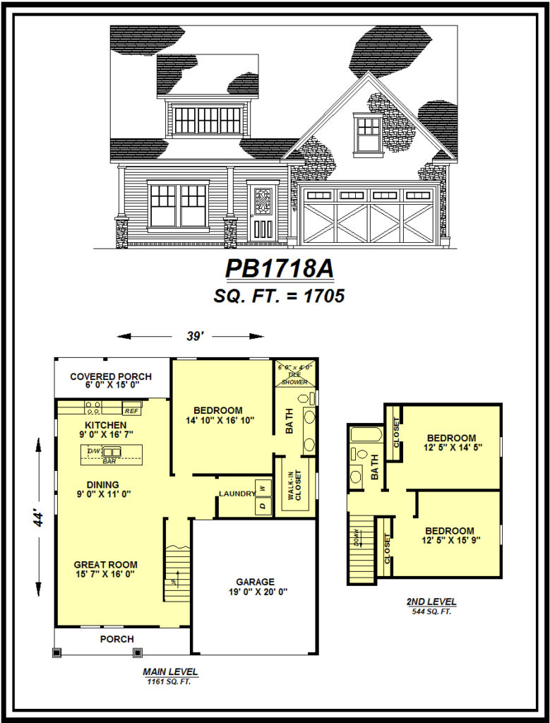picture of house plan #PB1718A