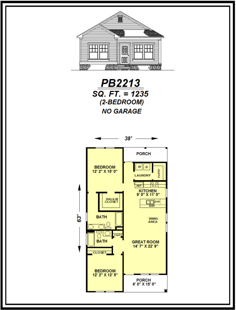 picture of house plan #PB2213